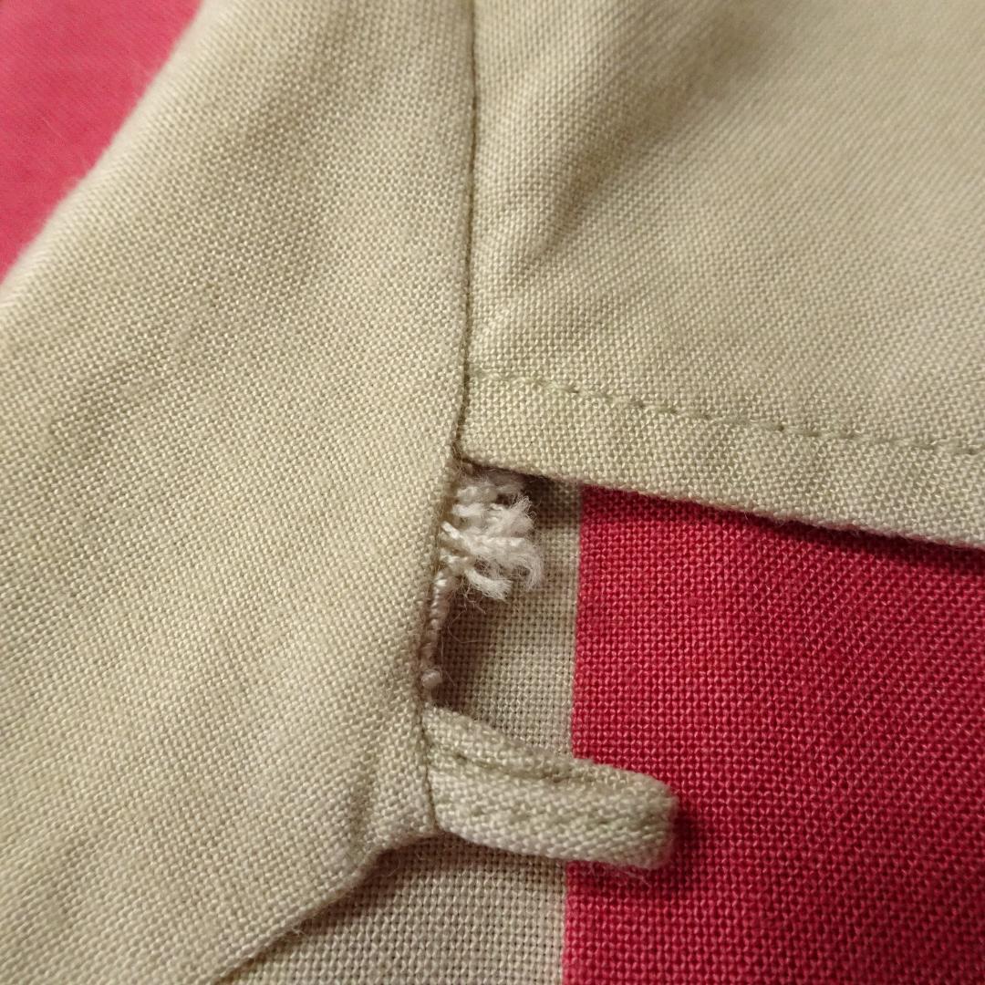 80s- CREAM SODA 半袖ボーリングシャツ 金タグ 刺繍 希少アイテム