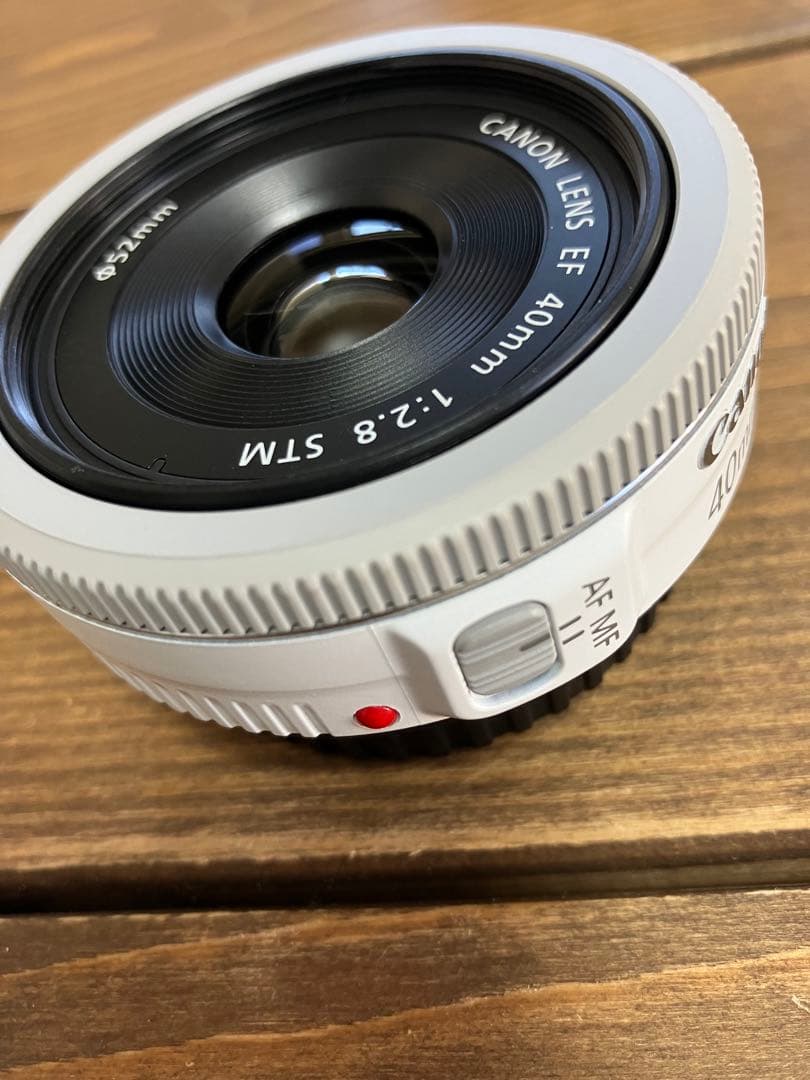 canon EF 40mm f2.8 白玉 パンケーキ フルサイズ　レア