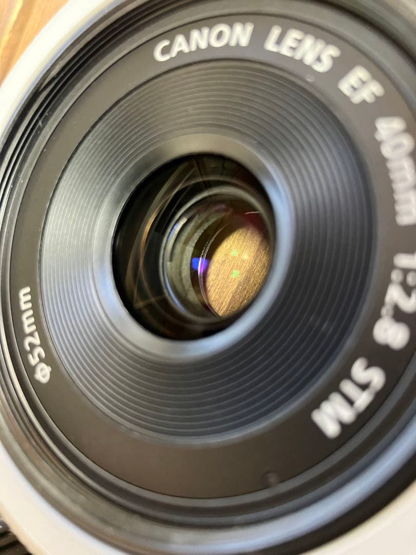 canon EF 40mm f2.8 白玉 パンケーキ フルサイズ　レア