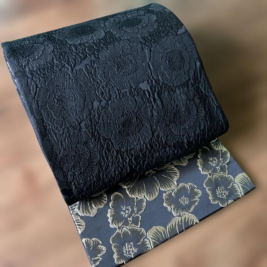 仕立済 全通柄 リバーシブル袋帯 ／C-1