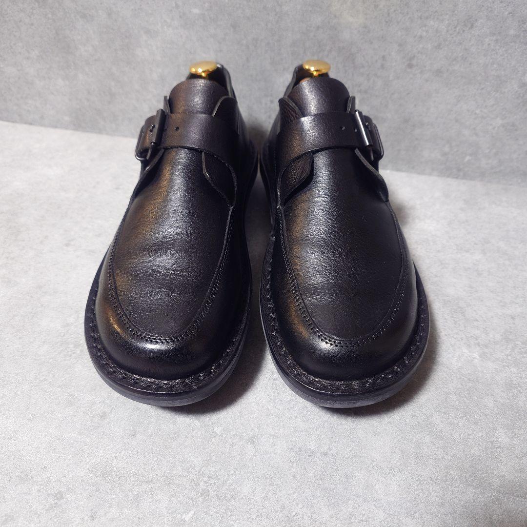 【未使用級】Trippen レザー シューズ 39 黒 トランスフォーム 希少