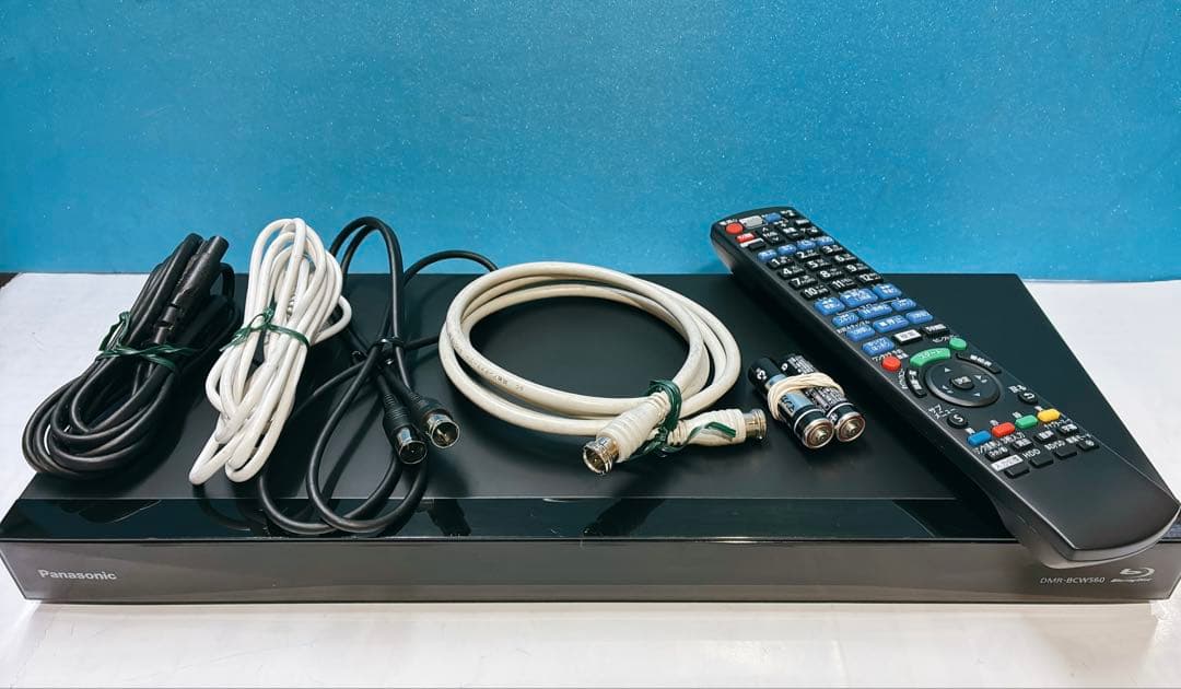 お買得！パナソニックDMR-BCW560中古動作品2019年製　説明書あり