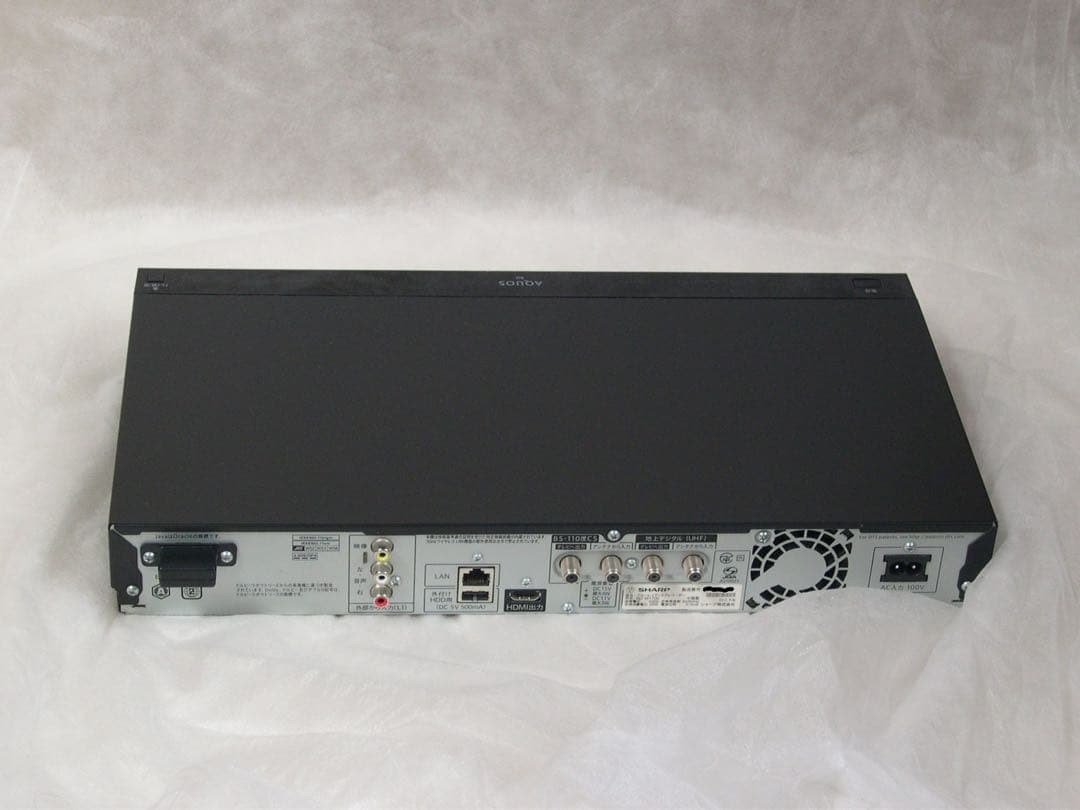 SHARP AQUOS BD-W1700 ブルーレイディスクレコーダー