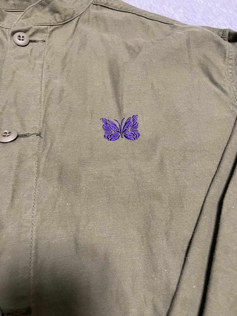 ニードルズ　needles アーミーシャツ