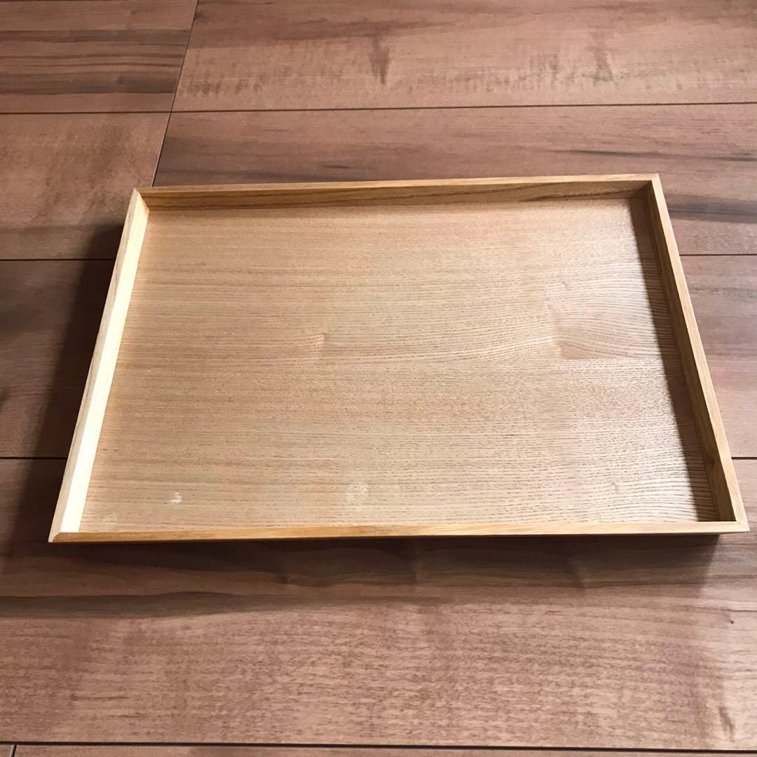 新品　木製トレー 10枚セット 木 トレイ お盆 お食事トレイ スタッキング