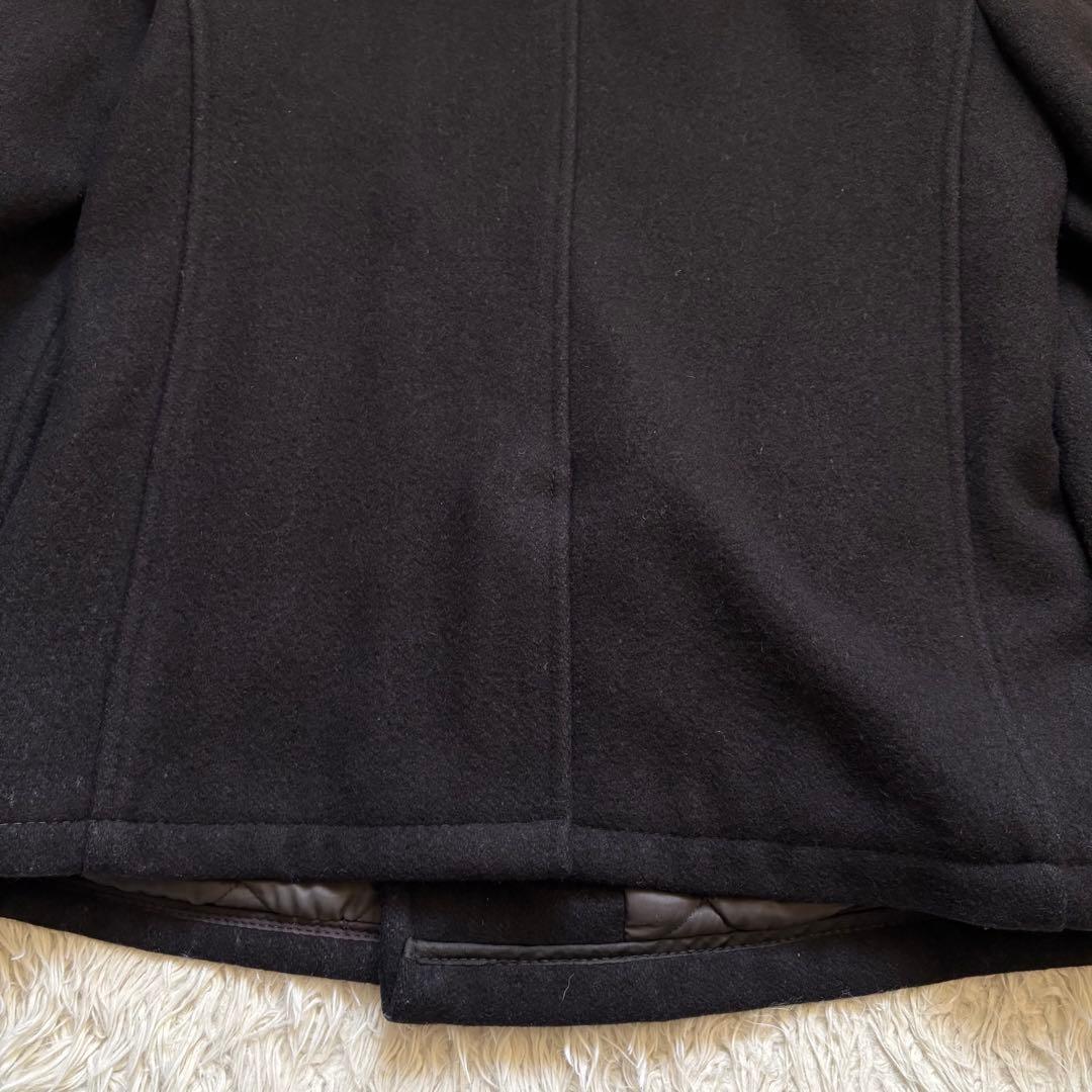 42サイズ　schott ピーコート　740 キルティング　USA製　ブラック