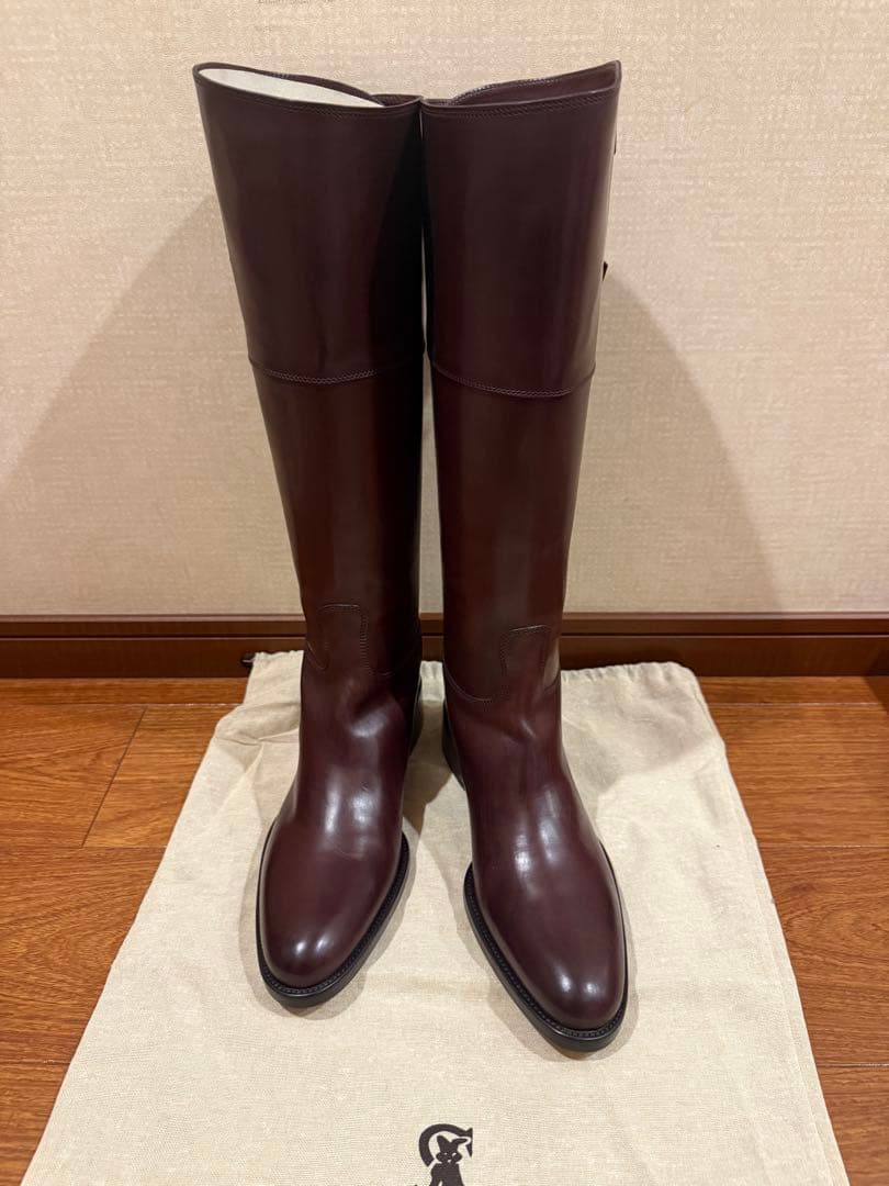 値下げ新品未使用　定番人気の「SARTORE」ジョッキーブーツ。サイズ38