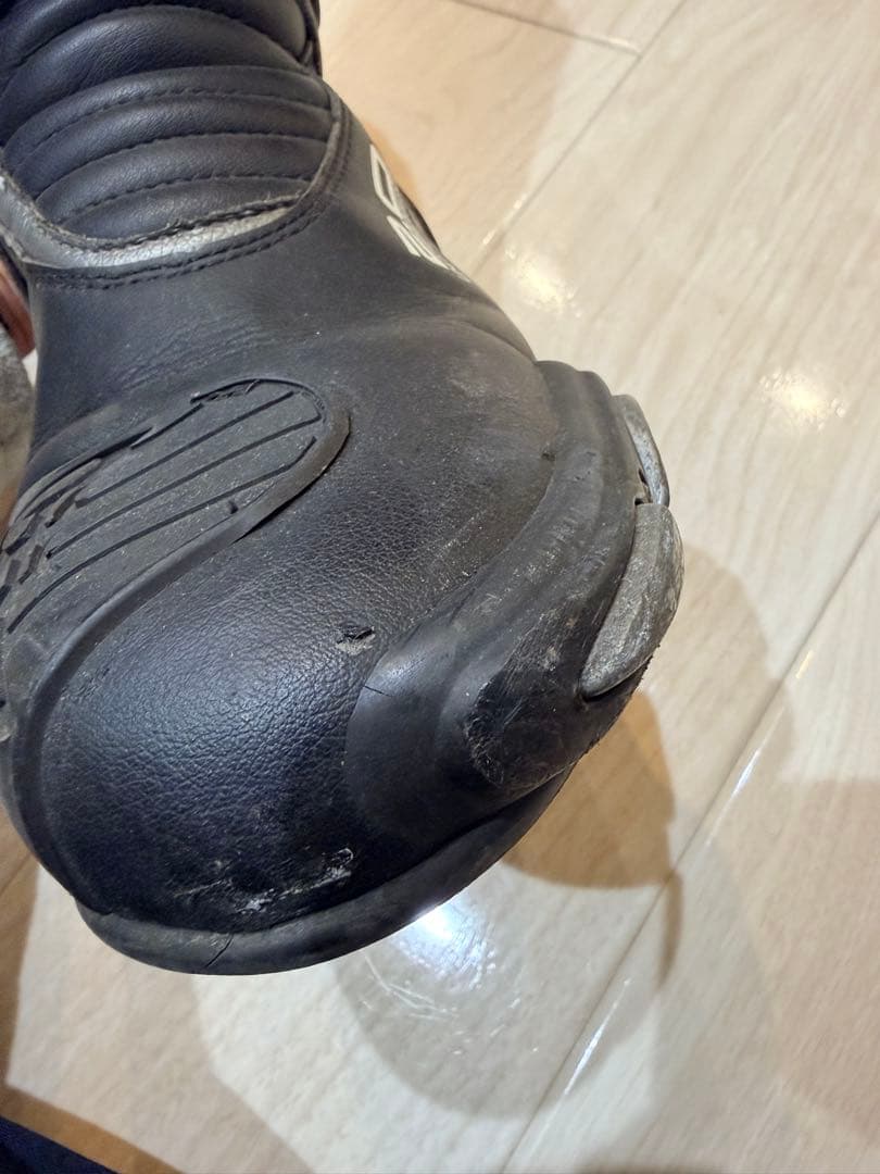 BERIK バイクブーツ2.0 黒/白/グレー