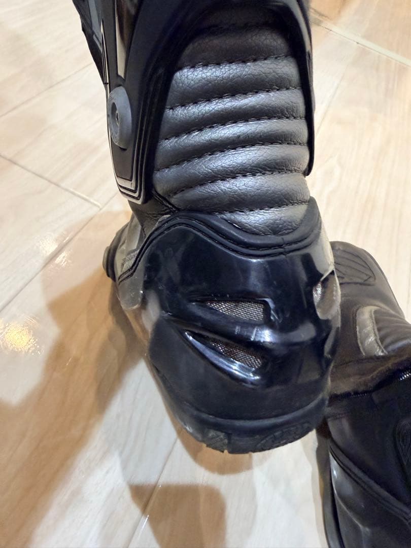 BERIK バイクブーツ2.0 黒/白/グレー