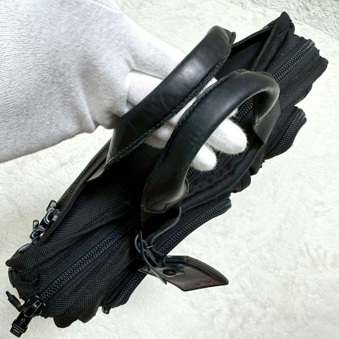 TUMI アルファ オーガナイザー ポートフォリオ ブリーフ ビジネスバッグ 黒