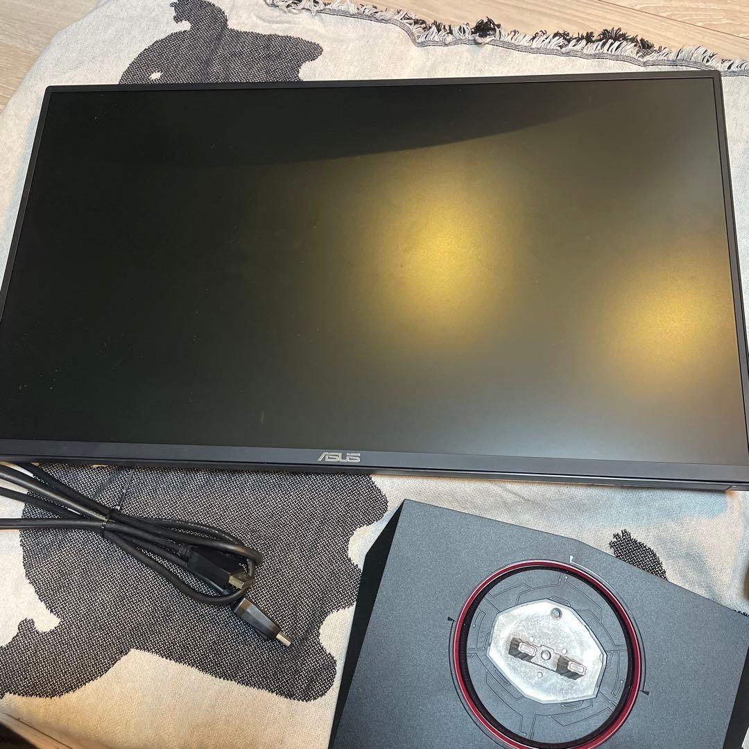 美品:165Hzゲーミングモニター　VG258QR-R 24.5型 ASUS