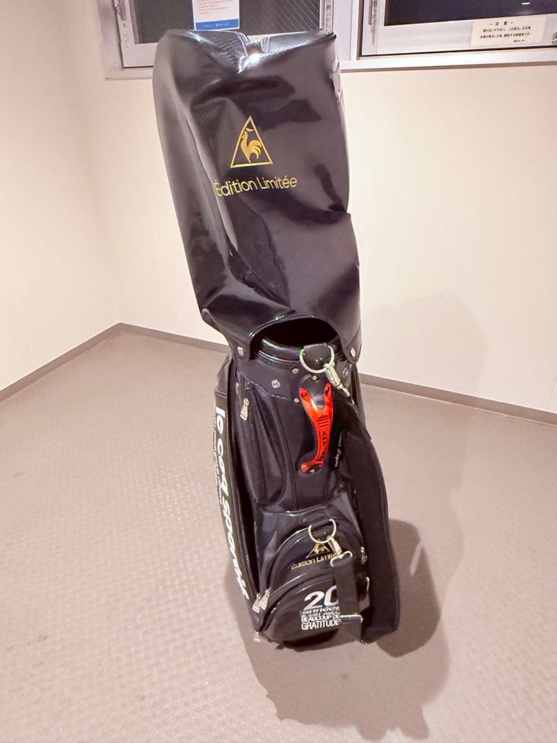 【希少美品】le coq ルコック 20周年記念 限定 キャディバッグ　9型