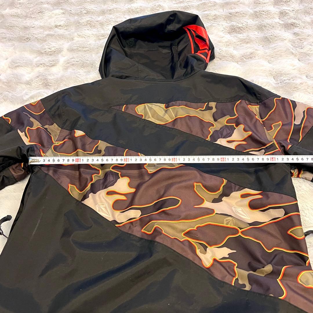 良好　VOLCOM ボルコム　スノーボードウェア　迷彩　カモフラ　M