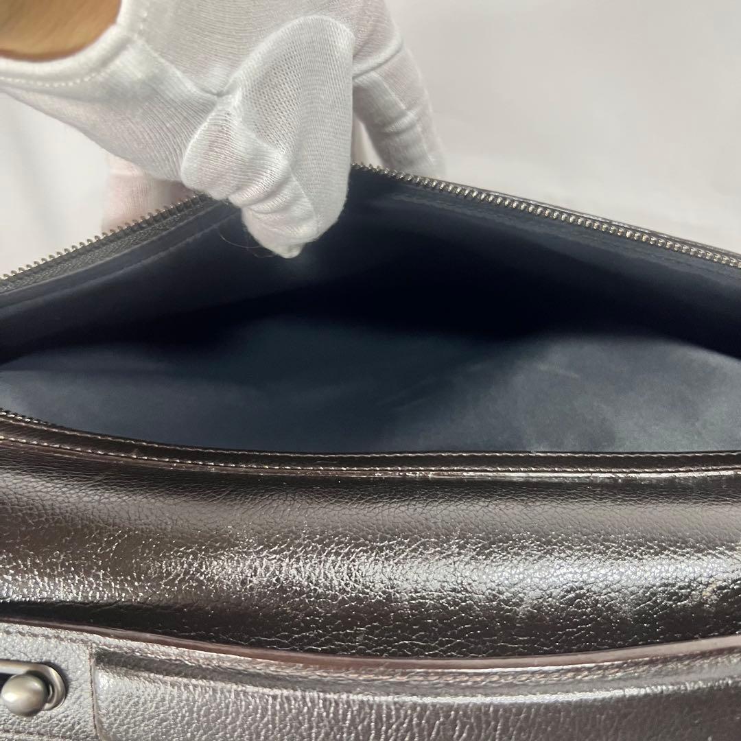 dunhill ダンヒルブラックビジネスバッグ