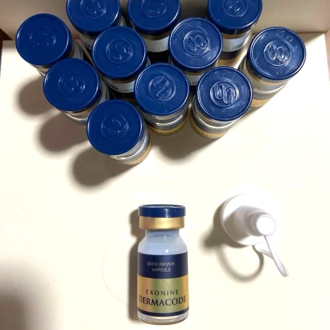 ルビーセル エクソナインダーマコード スノーインフュージョンセラム12本セット