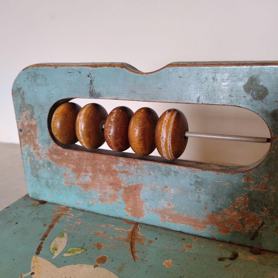 アンティーク 木製 子供用椅子