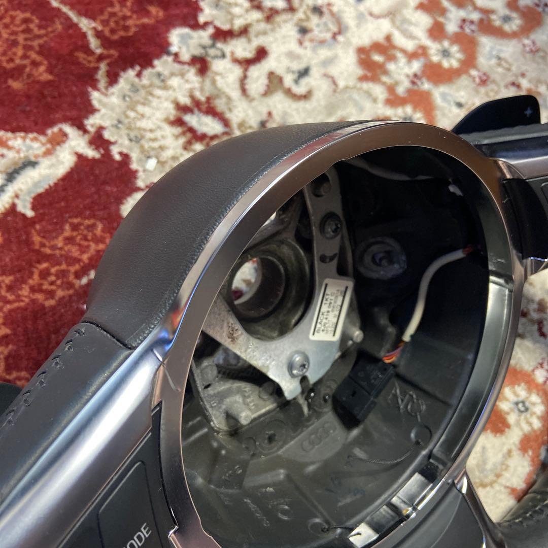 アウディ　純正　パドルシフト付ハンドル