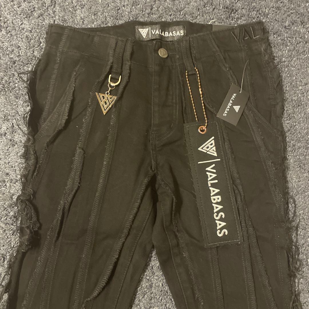‼️新作‼️ VALABASAS バラバサス ブラックフレアデニム 30 新品未使用