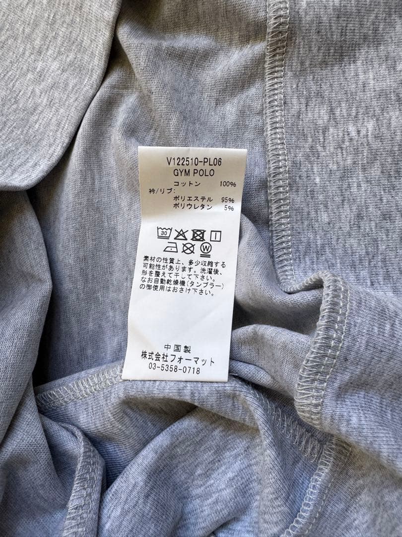 V12GOLF GYM POLOメンズ ポロシャツ　未使用品
