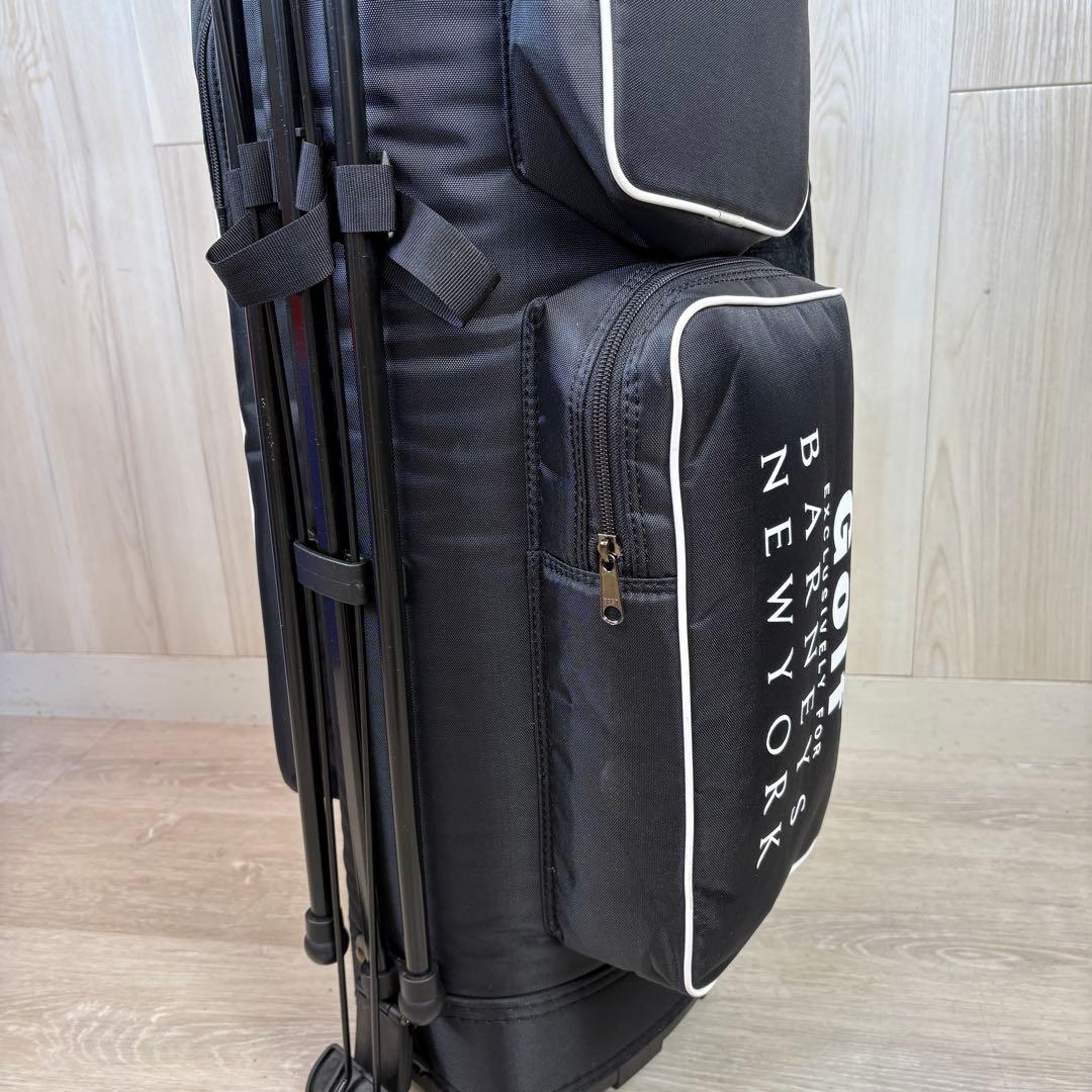 【未使用】バーニーズニューヨーク キャディバッグ ブラック L70409