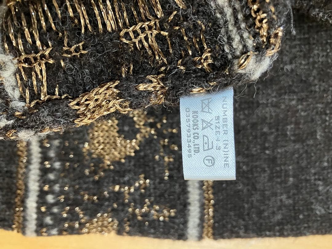 NUMBER (N)INE(ナンバーナイン) ニット