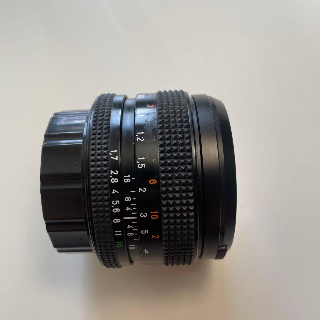 レンズ(単焦点) Carl Zeiss contax Planar 50mm f1.7