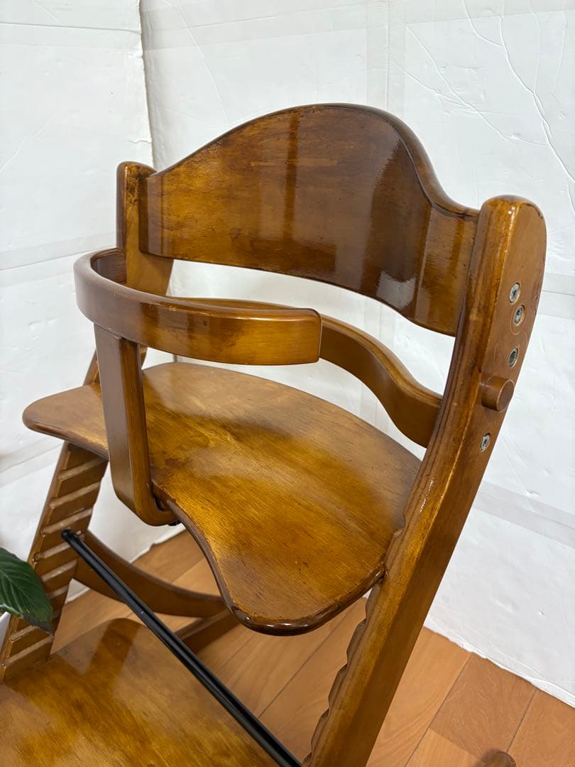 【美品】yamatoya 大和屋　すくすくチェア　テーブル付き　ベビーチェア