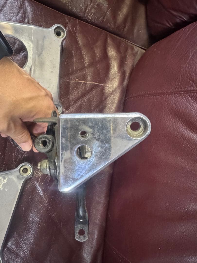 CBR400F ヘッドライト　ライトステー　角目　純正　CBX400F