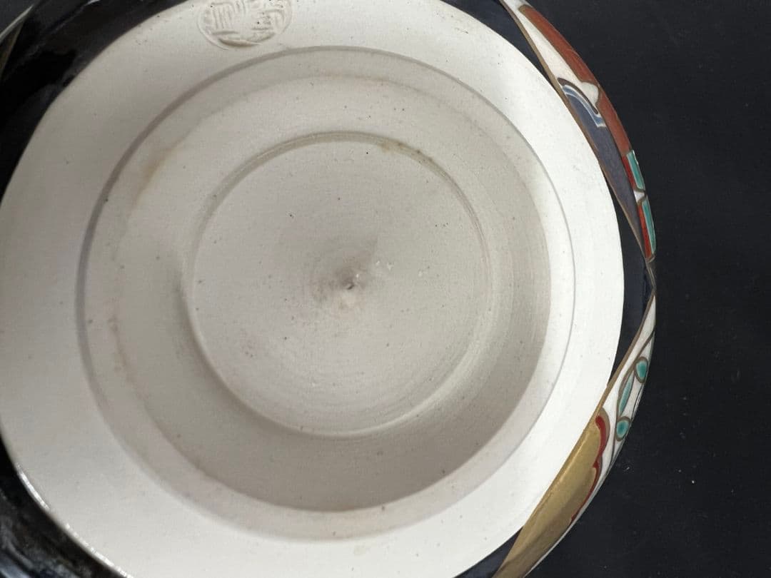 黒仁清写 雛文 茶碗 手塚桐鳳 茶道具