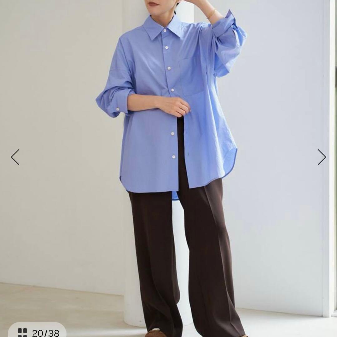 Plage COTTON LOOSE シャツ　フリーサイズ