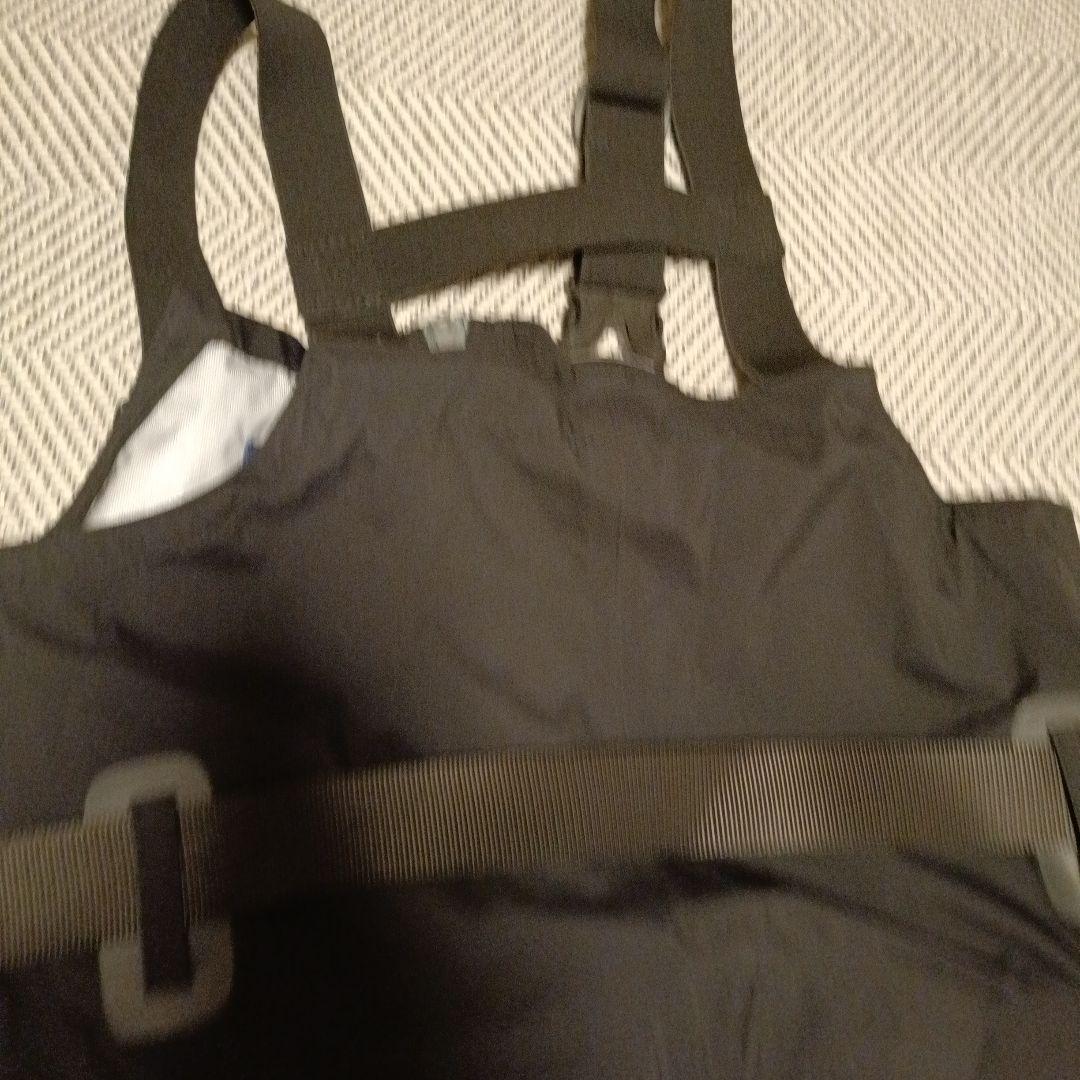 リバレイ レインウェア 7664 RBB タイドゲームサロペット ブラック L