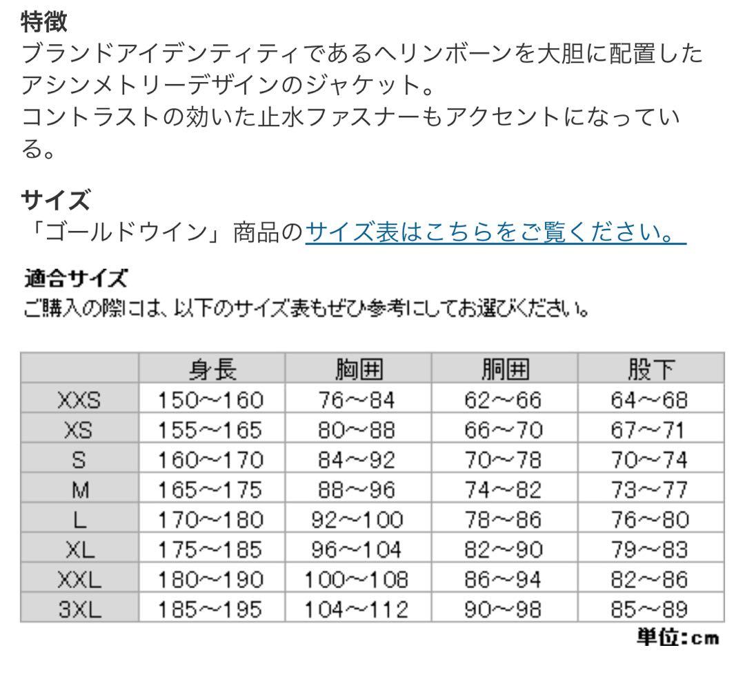 大幅値下げしましたスキーウェア 男性用 L スキーウェア　ゴールドウィン　メンズ