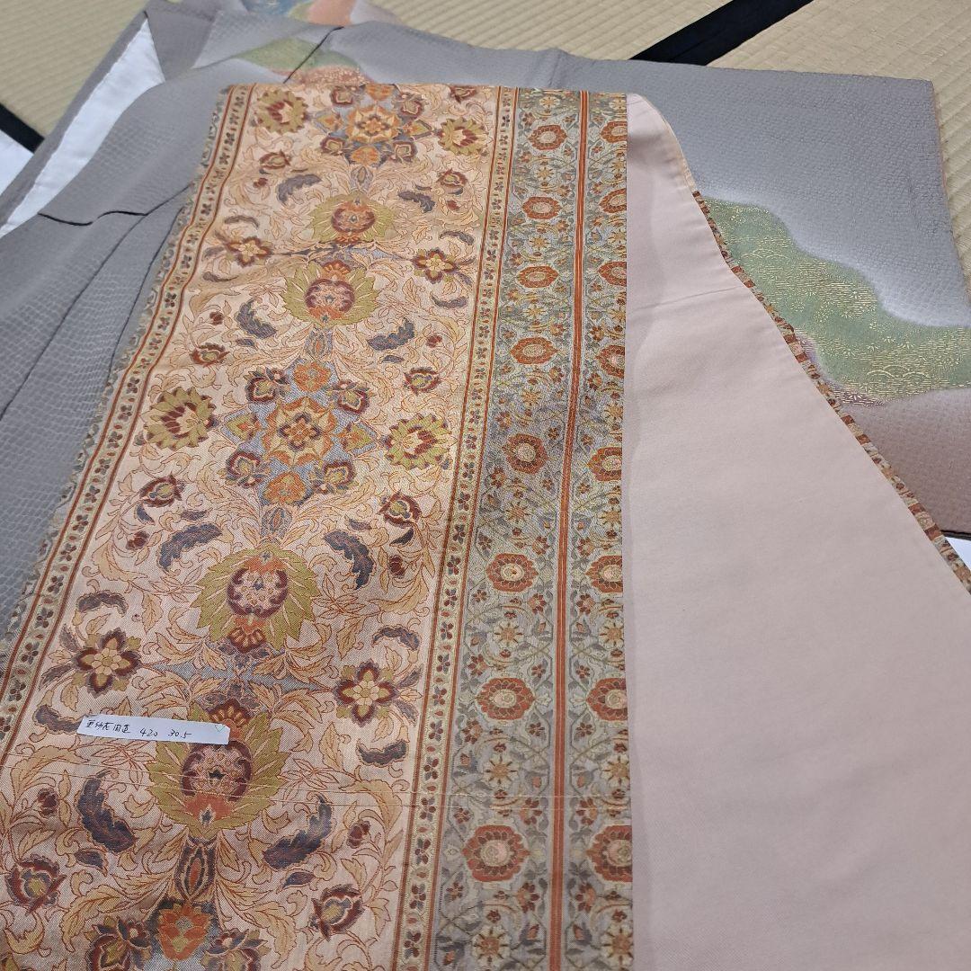 soujun　紋付訪問着、訪問着　正絹袋帯 　博多織付け帯