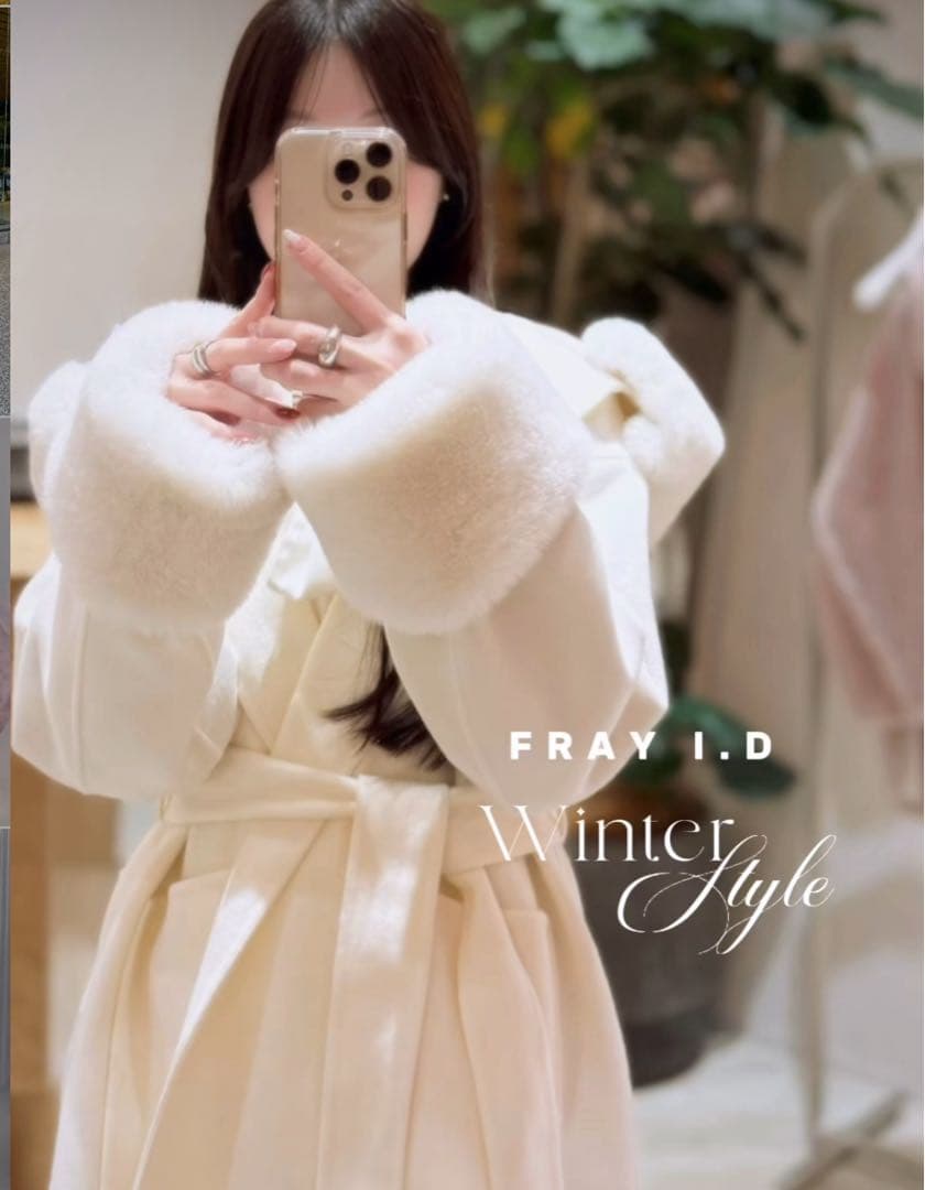 FRAY I.D（フレイ アイディー）♡ファーリバーミドルコート
