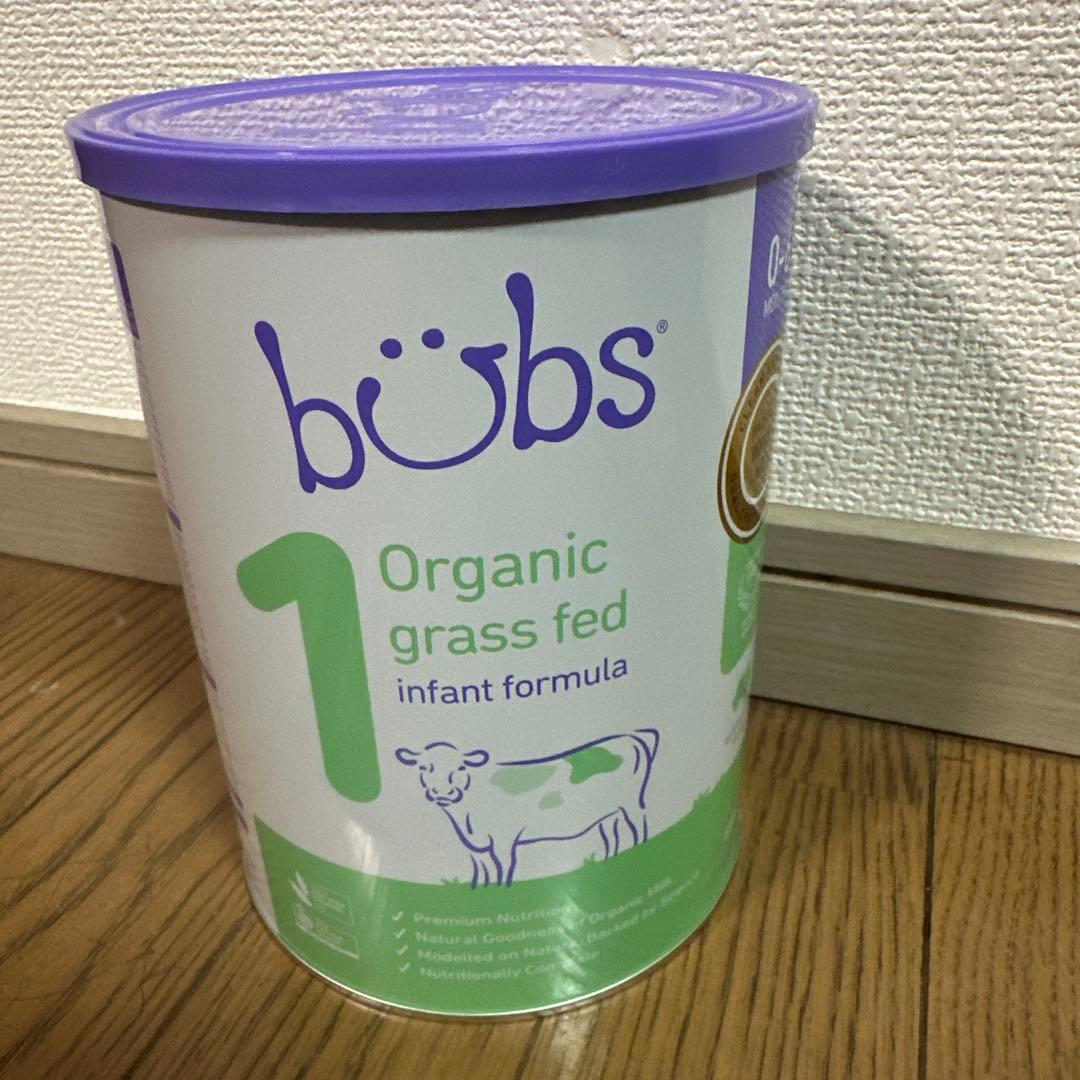 bubs オーガニック粉ミルク 2缶