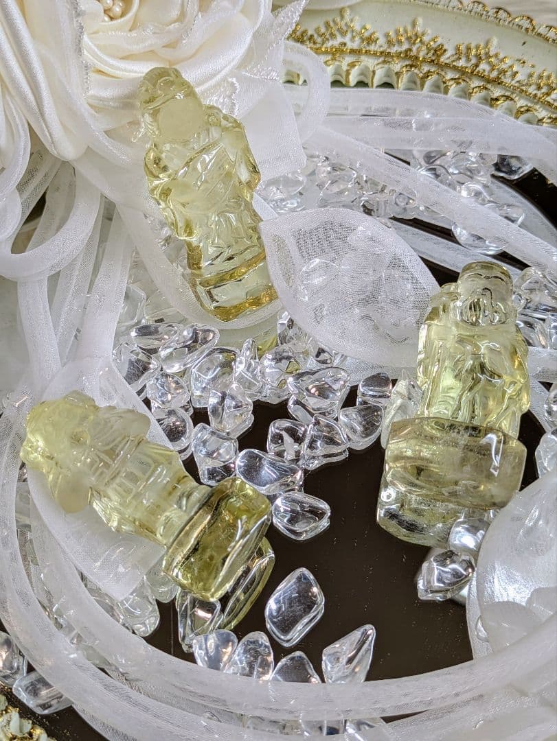 ✰✰✰七福神様✰✰✰　シトリン　天然石　金運　幸運　高品質