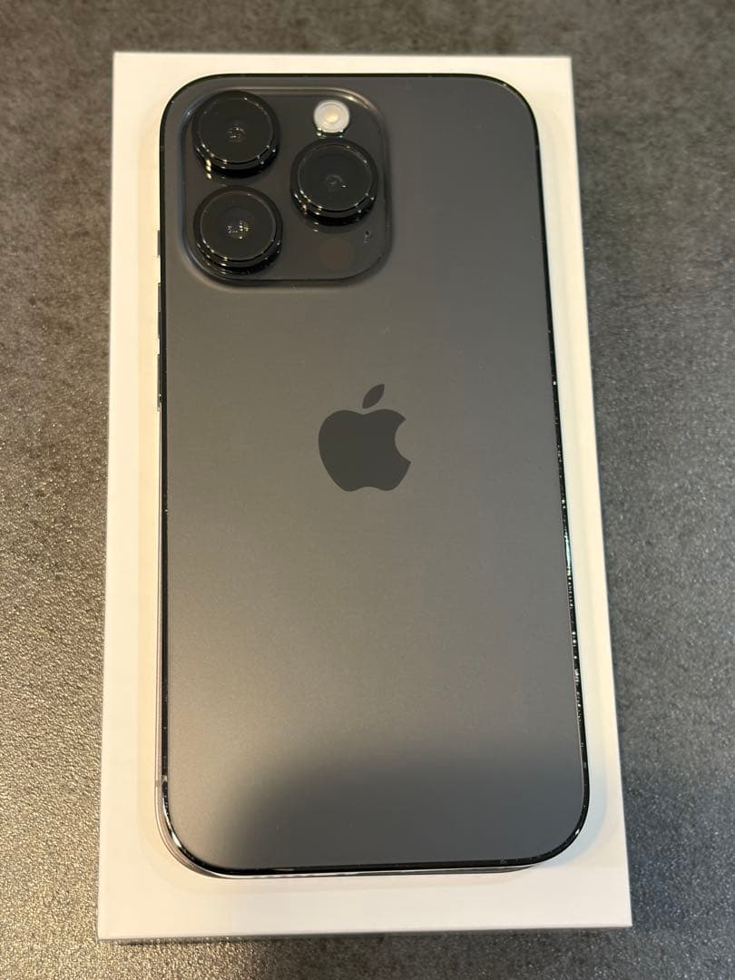 【美品】Apple iPhone 14Pro スペースブラック256GB