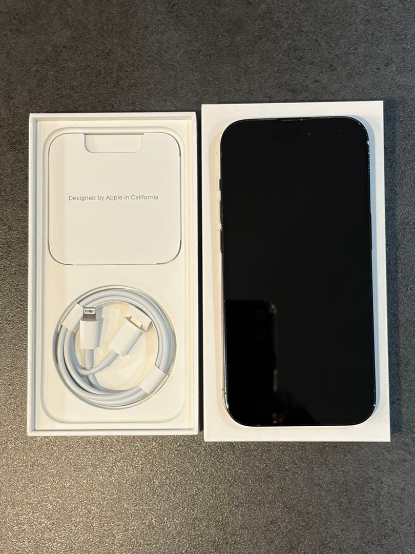 【美品】Apple iPhone 14Pro スペースブラック256GB