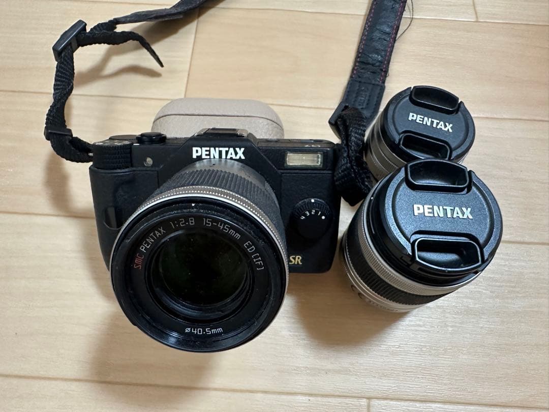 【動作確認済み】 PENTAX Q7 デジタル一眼レフ 3レンズ付き