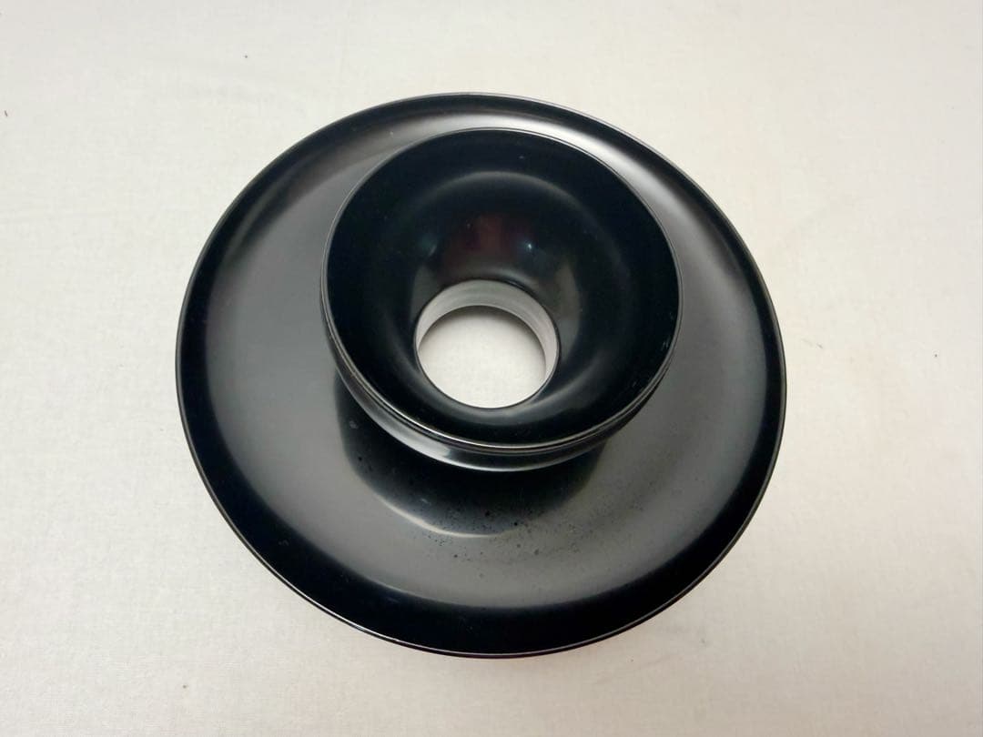 未使用 茶道具 木製 本漆塗 天目台 茶器 茶席 元箱