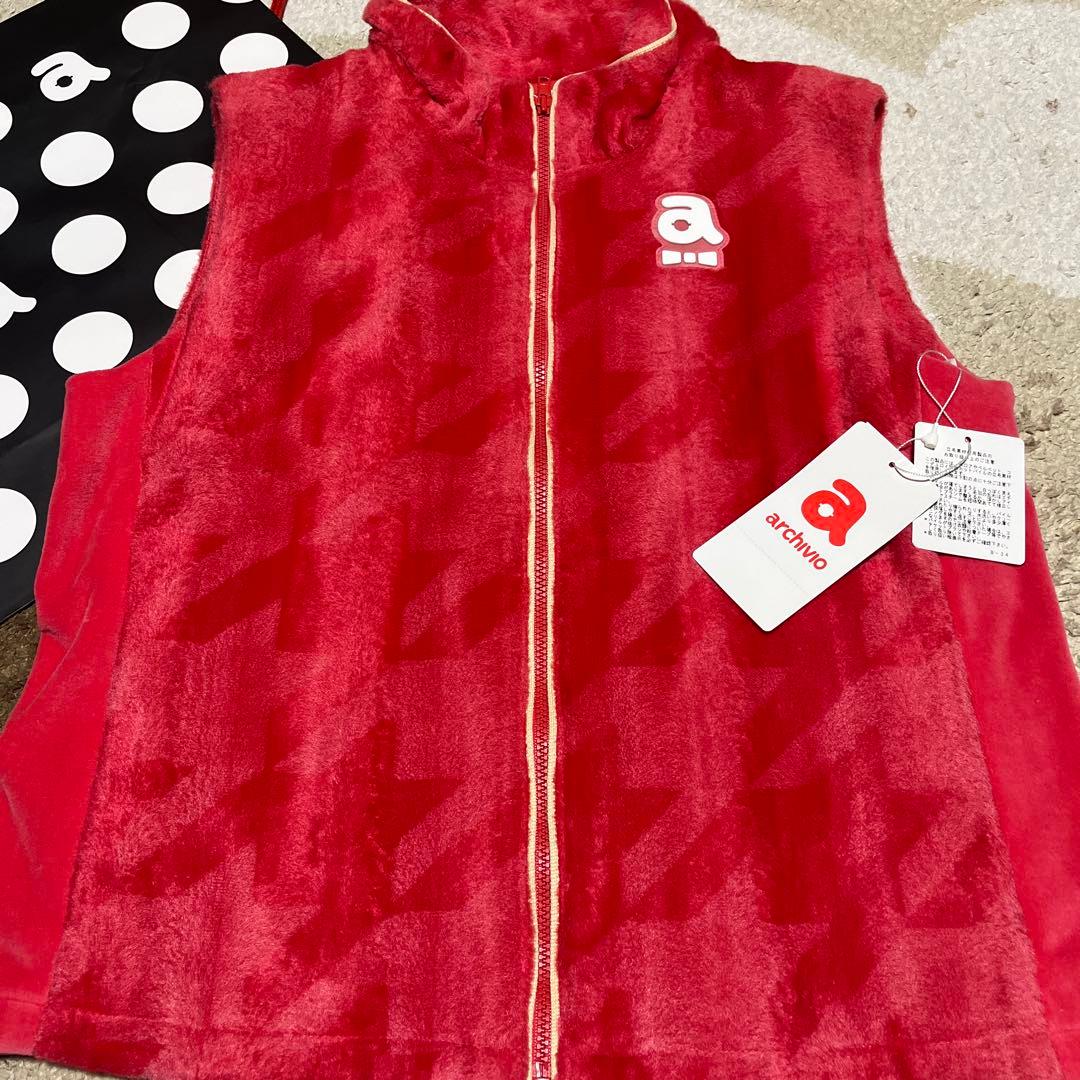 ♡アルチビオ♡起毛千鳥格子柄ベスト＆スカート＆靴下新品未使用タグ付き秋冬36