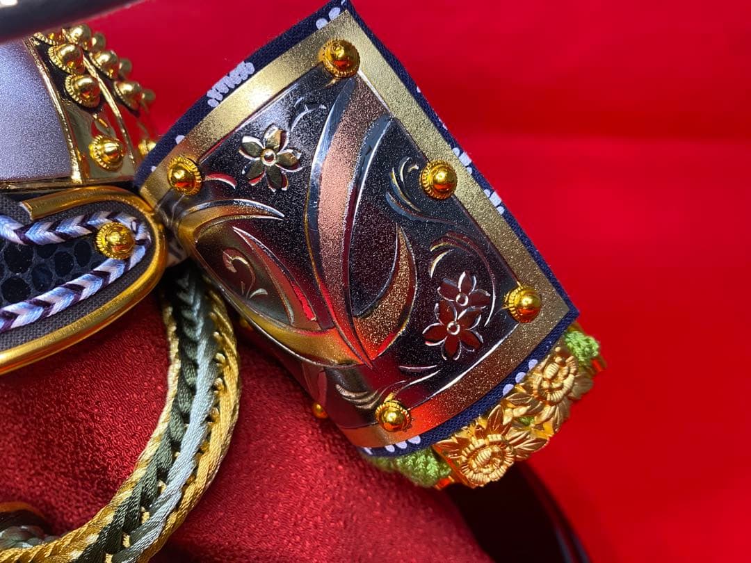 東京久月　五月人形　伊達政宗　兜飾り・甲冑師：玉鳳　作