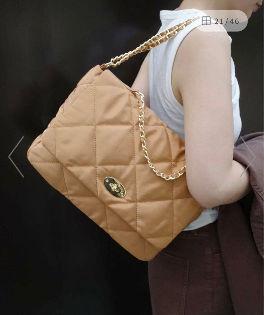 OUTDOOR SLOBE別注 キルティングショルダーバッグ