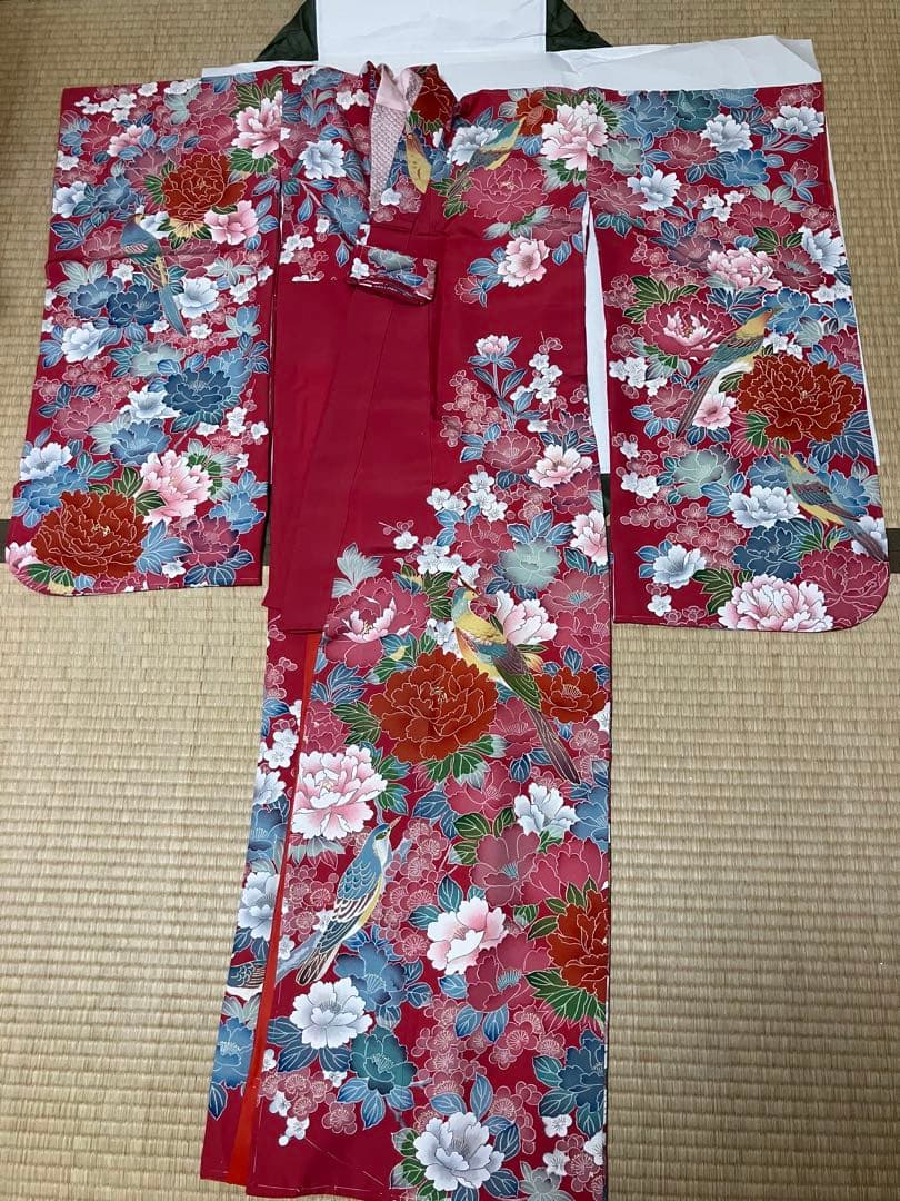 正絹　四つ身　七五三　祝い着