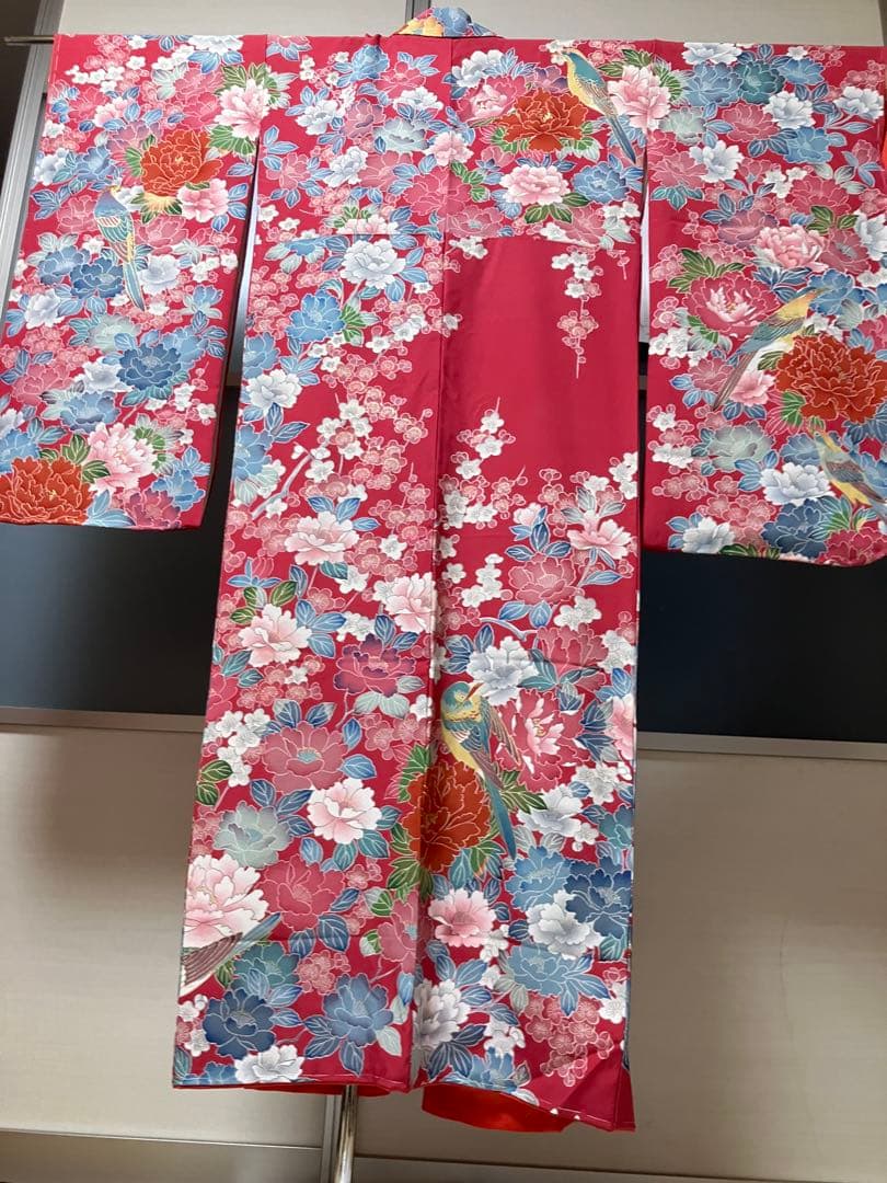 正絹　四つ身　七五三　祝い着