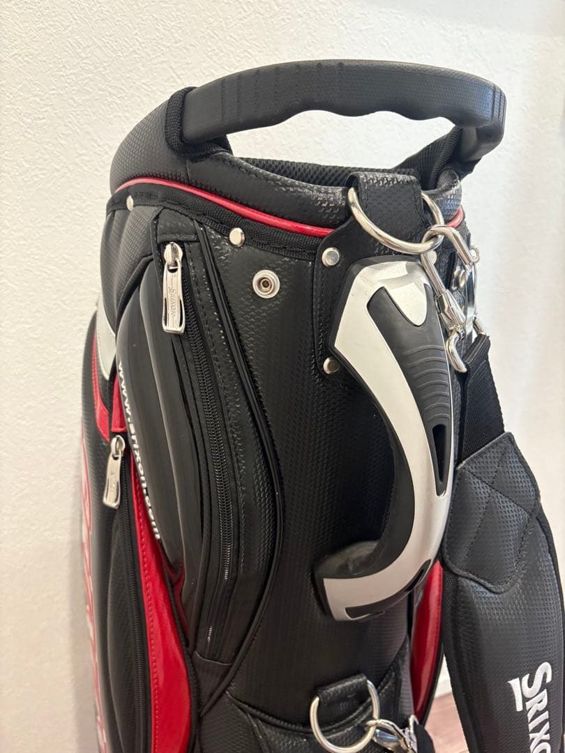 Srixon スリクソン キャディバッグ ブラック/レッド
