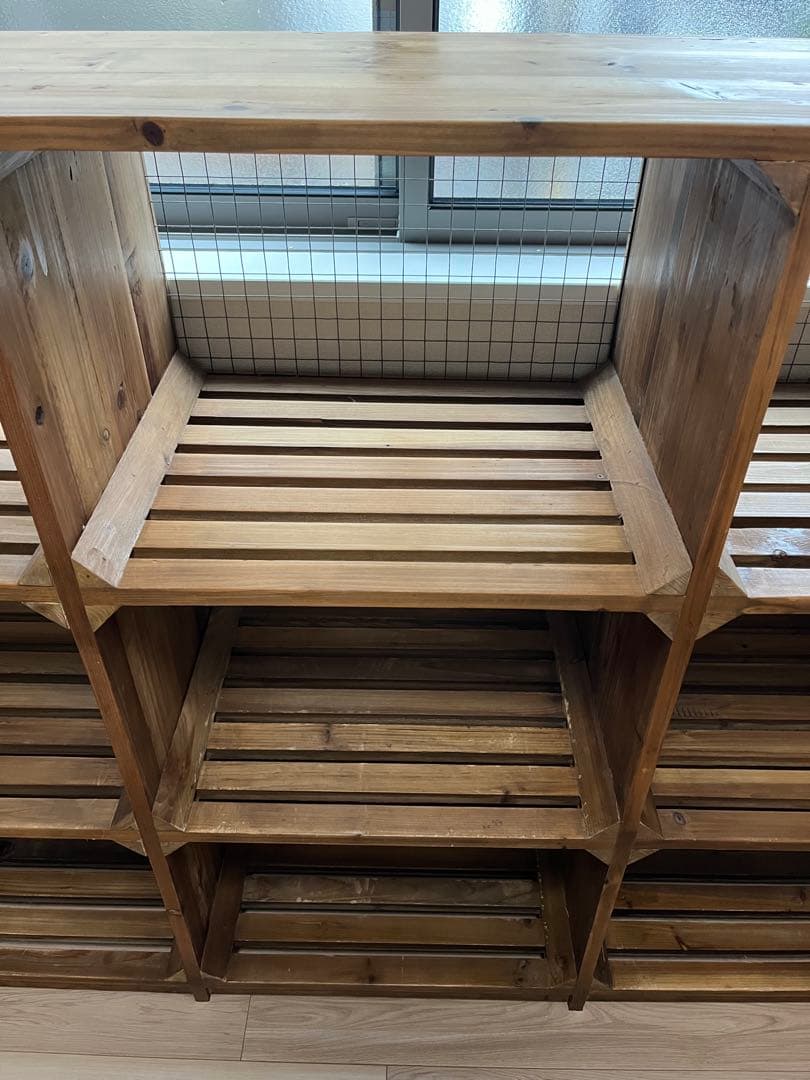 【美品】CRASH GATE クラッシュゲート アネットⅡ シェルフ 関家具