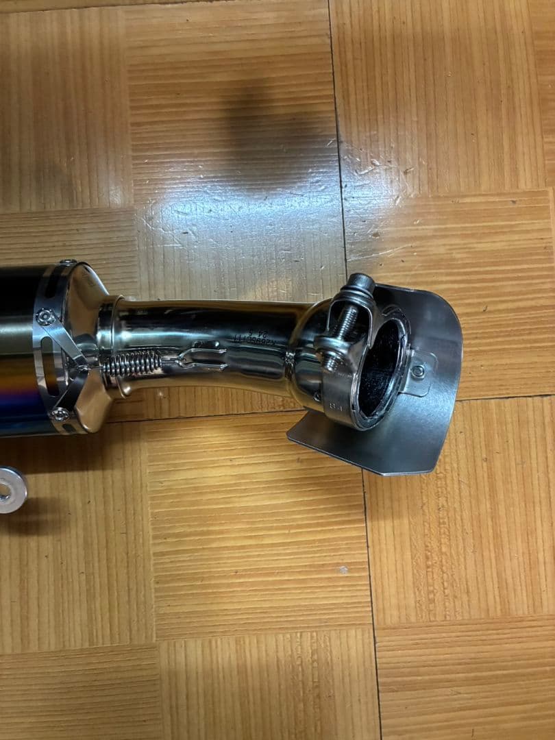 YOSHIMURA ステンレス マフラー ブルー