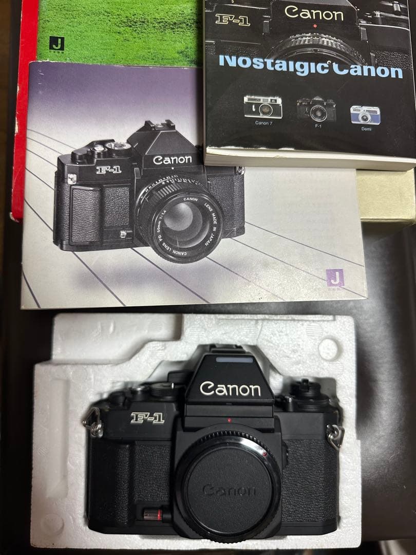CANON F-1 レンズ付き