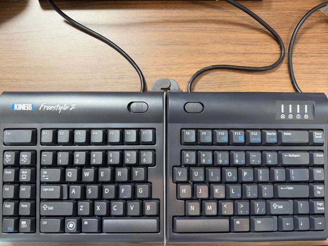 キーボード Kinesis FreeStyle2 for PC KB800PB-US-20